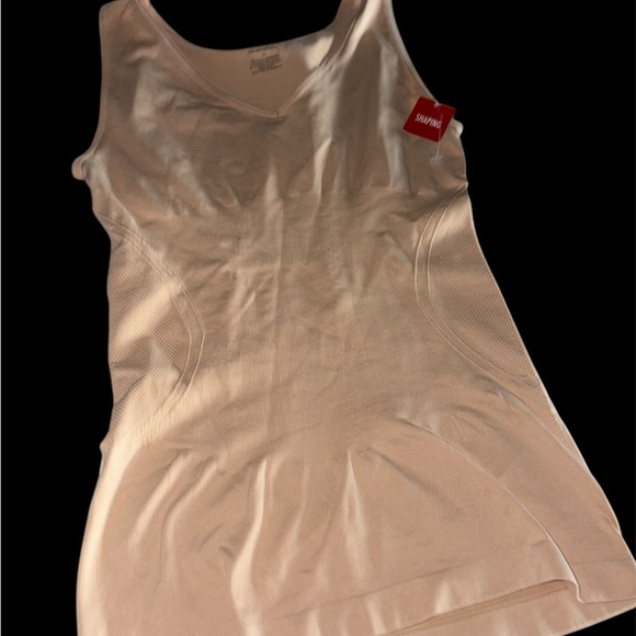 Skinnygirl Shaper Beige Tank Top Large New with Tags - Picture 1 of 4